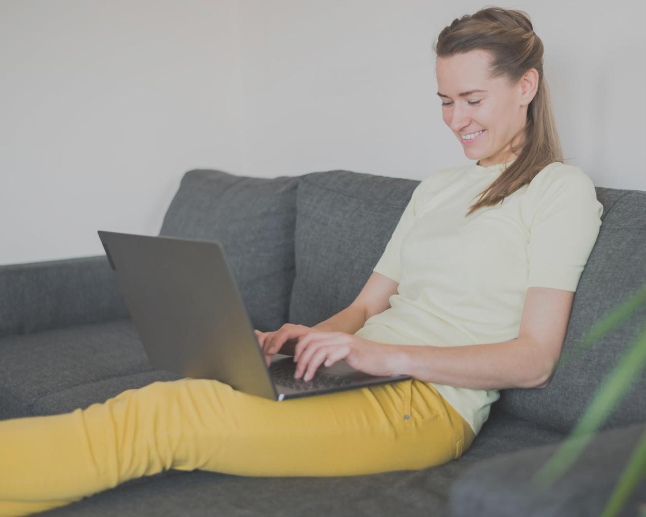 Client consultation in modern office environment